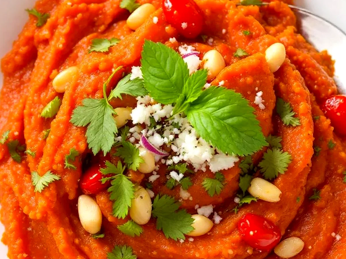 Parfait Délice de pâte de poivron rouge à lail rôti