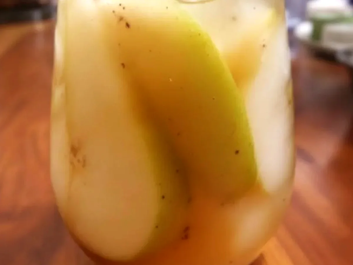 Parfait Délice de sirop de poire épicé au gingembre
