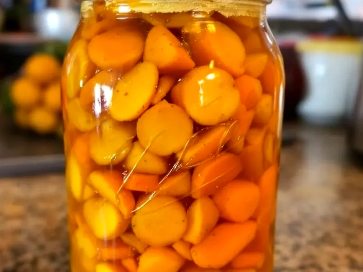 Parfait Confiture de carottes, gingembre et curcuma zestée