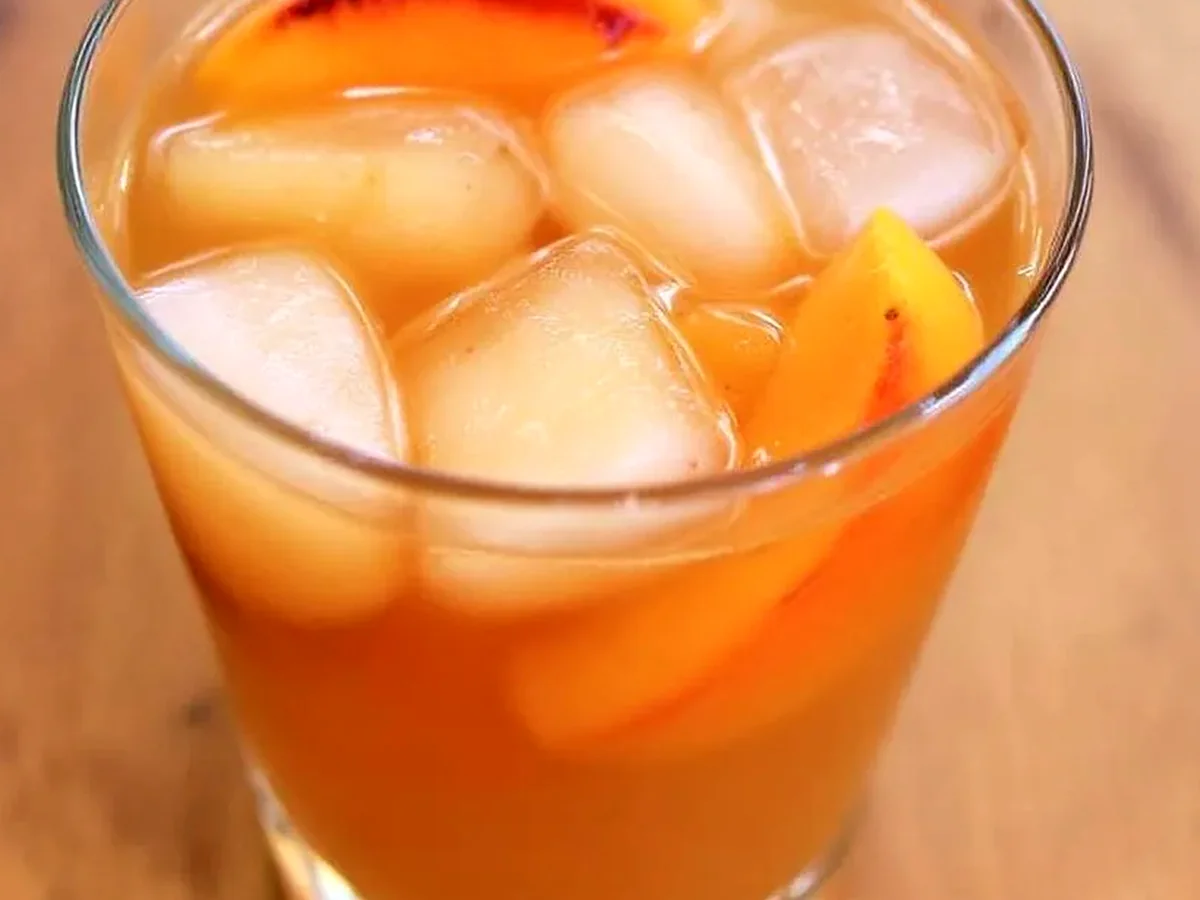 Parfait Confiture de pêches épicées et gingembre