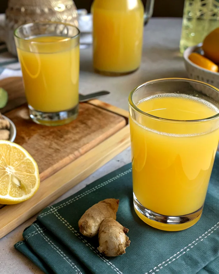 Parfait Sirop de gingembre aux agrumes épicé