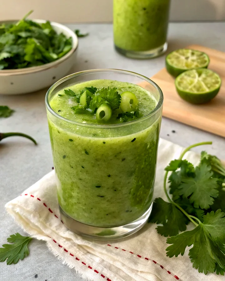 Parfait Chutney de coriandre et citron vert épicé