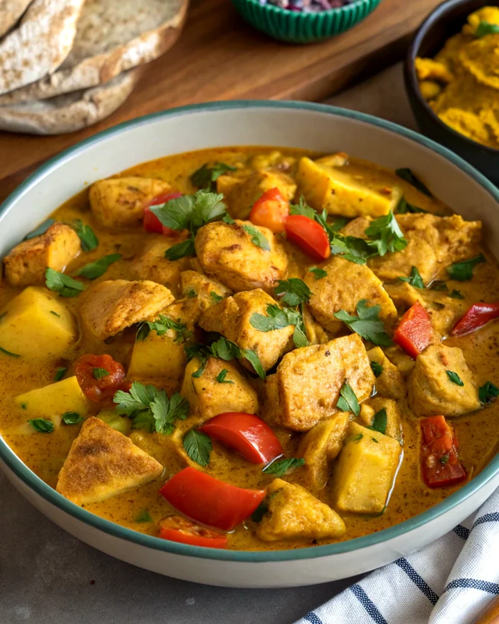 Curry de Poulet Crémeux aux Épices Magiques