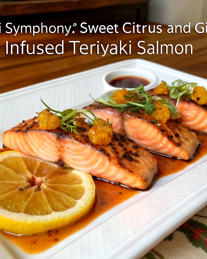Saumon Teriyaki Étoilé - Saveurs du Pacifique