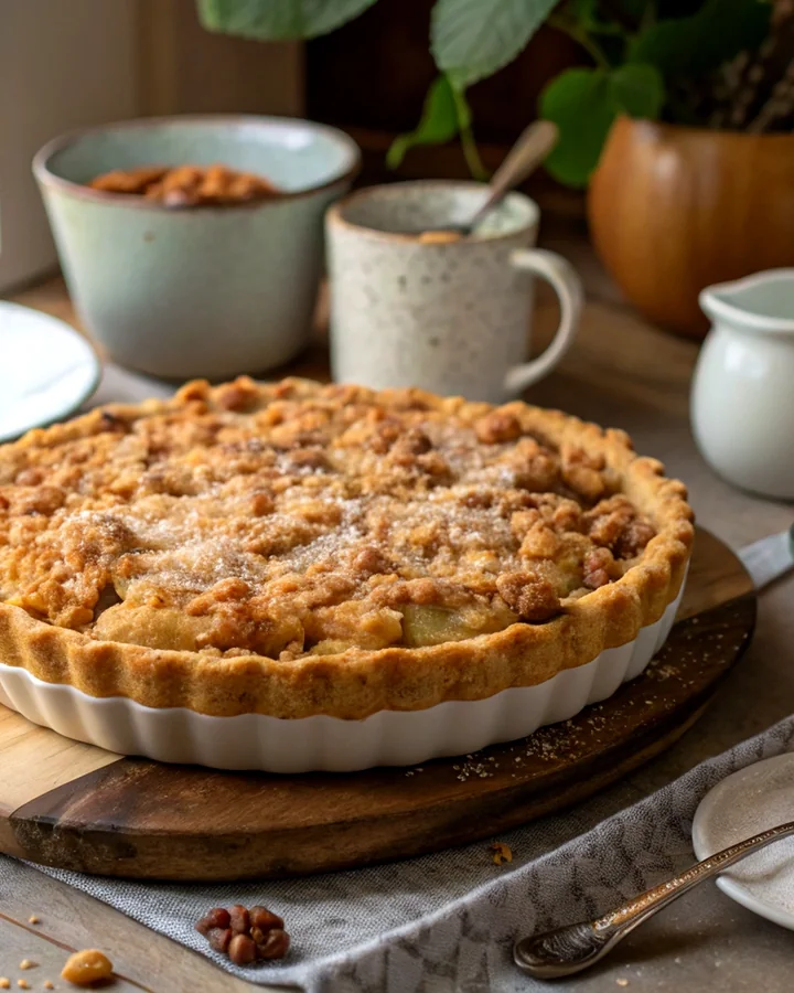 Tarte Céleste aux Pommes Épicées des Confins