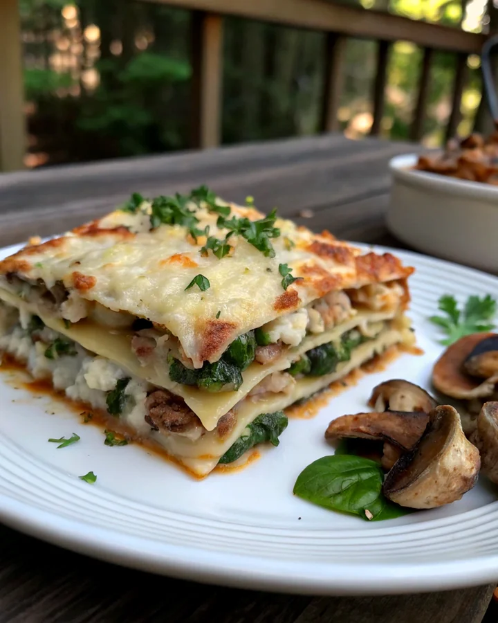 Lasagne Enchantée aux Légumes Grillés et Ricotta