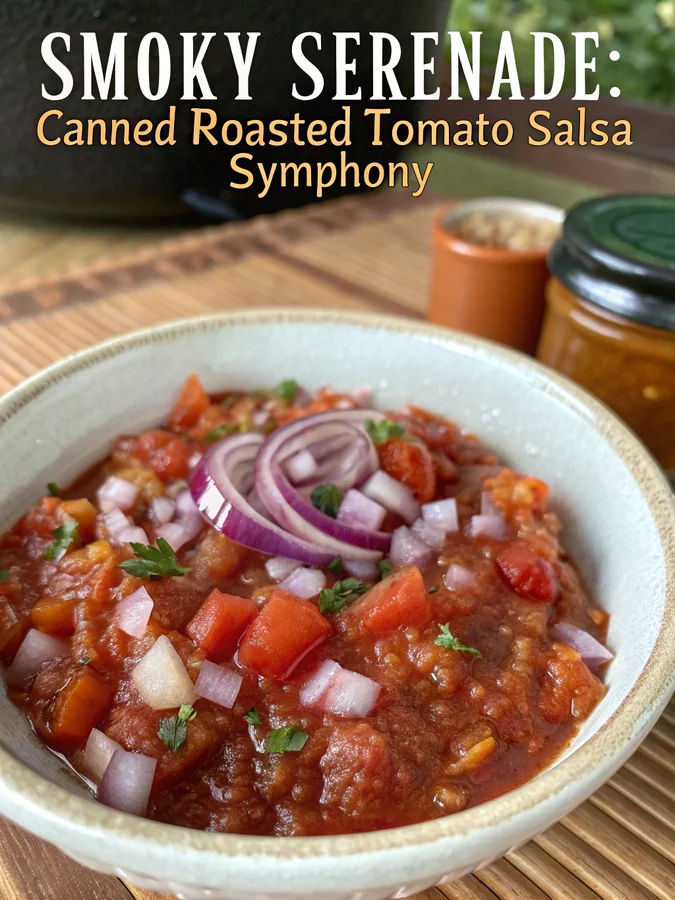 Salsa de Tomates Rôties : Éclat Épicé et Frais!