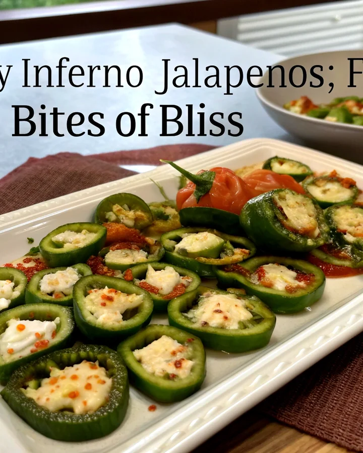 Jalapeños Magiques : Piments Enflammés à la Douceur Épicée