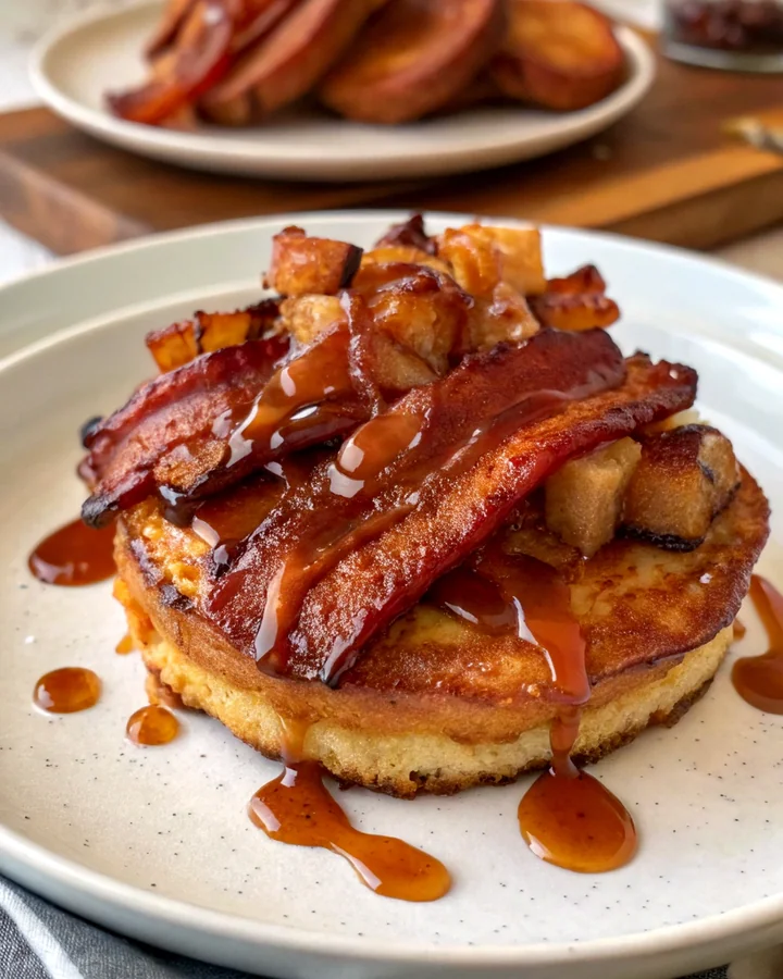 Parfait Bacon Délice : Petit Déjeuner Sucré et Épicé