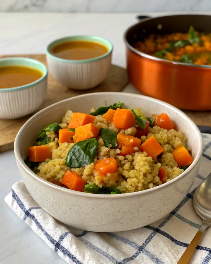 Parfait Bols de courge : Quinoa nourrissant pour toutes