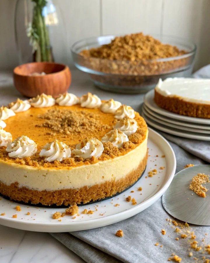 Parfait Délice de cheesecake à la citrouille sans gluten