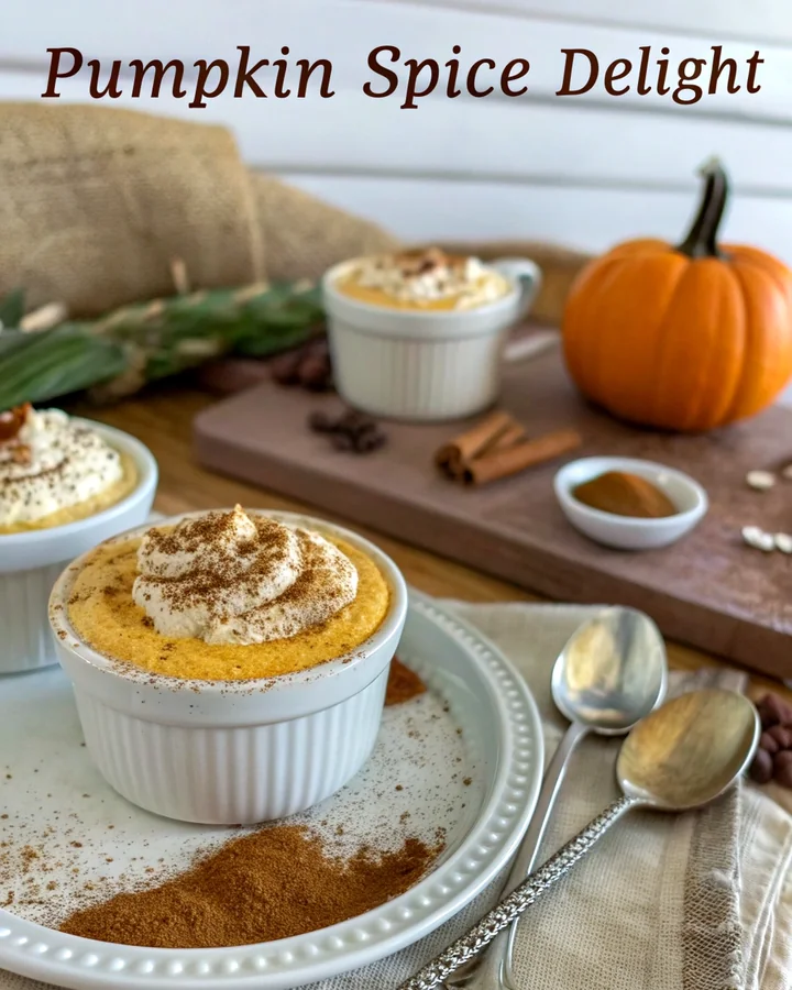 Parfait Délice de citrouille épicée : café dautomne
