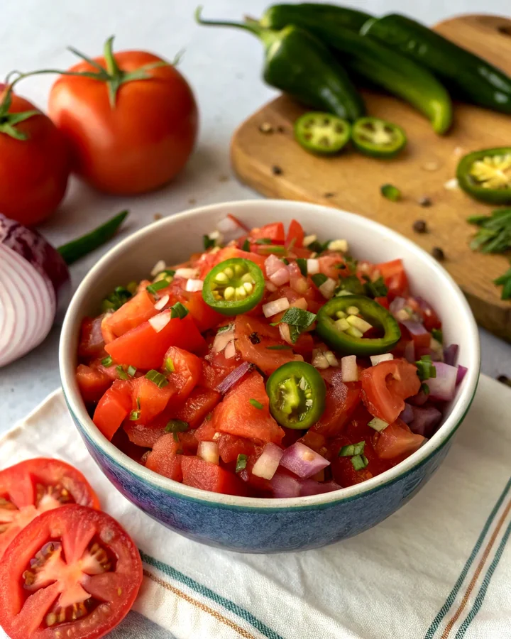 Parfait Salsa Fiesta Épicée aux Tomates et Avocat