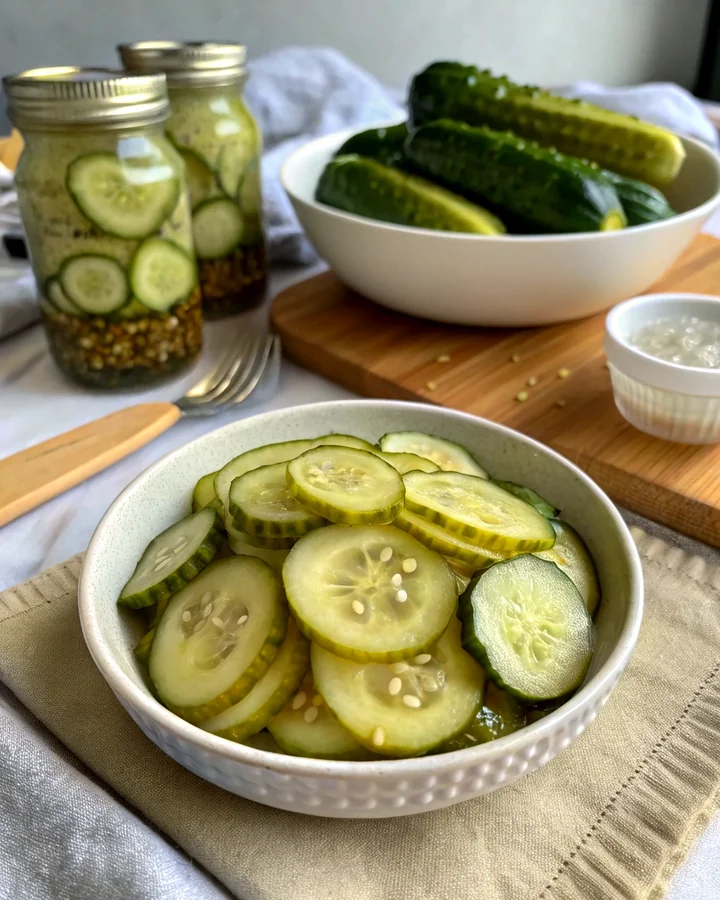 Parfait Cornichons maison croquants : un délice simple