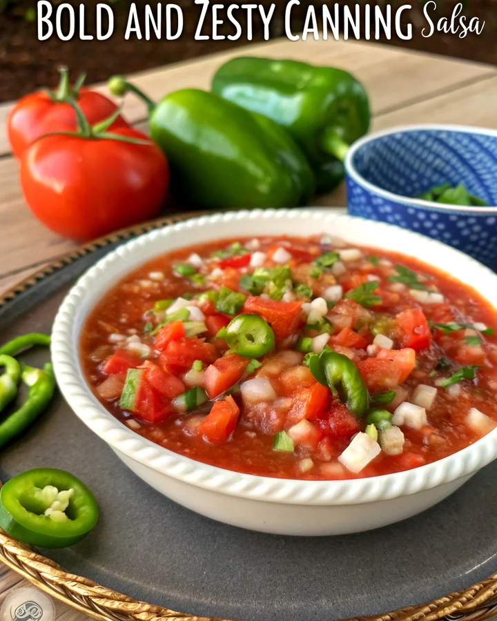 Parfait Salsa Fiesta Épicée : Saveurs Audacieuses en Pot !