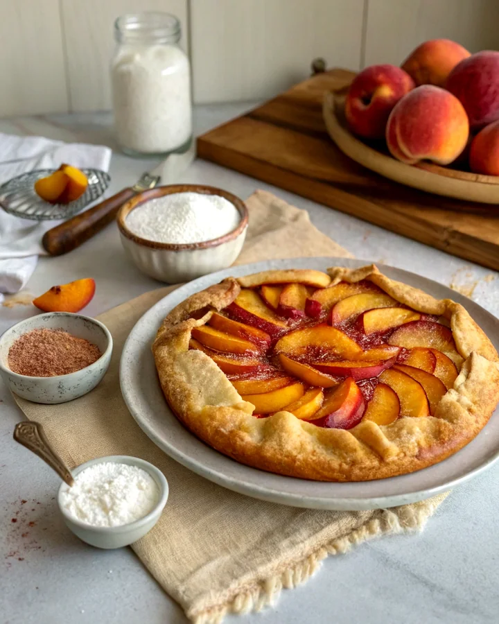 Parfait Galette aux pêches ensoleillées : un délice dété