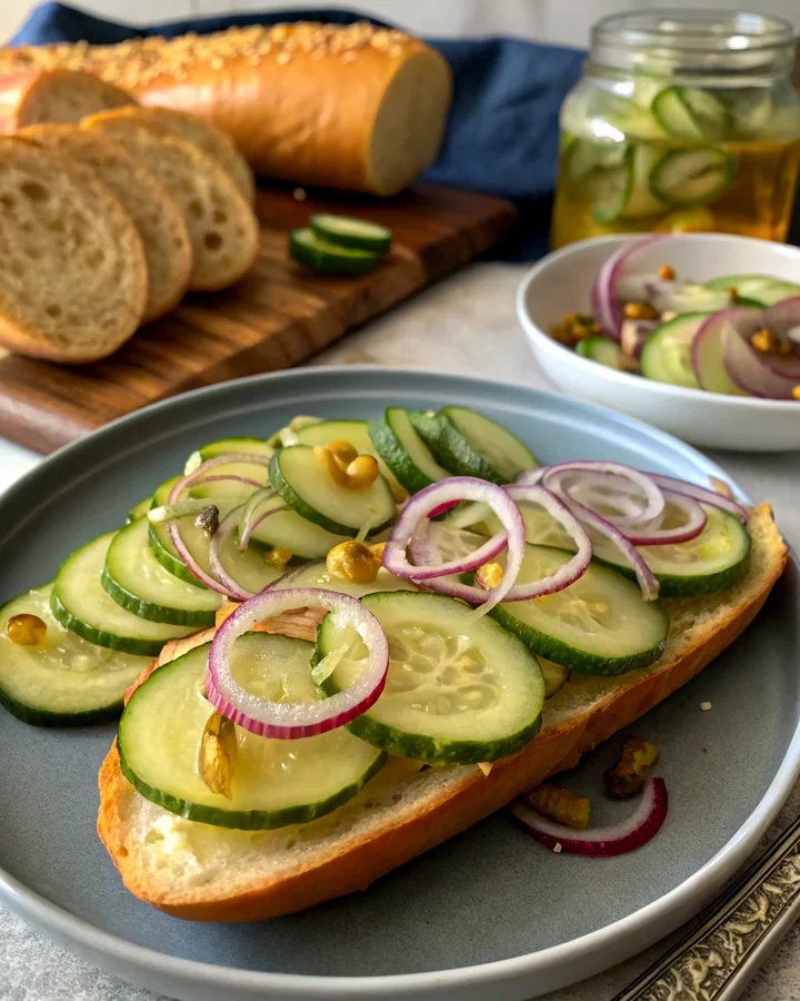 Parfait Délice de cornichons sucrés et salés