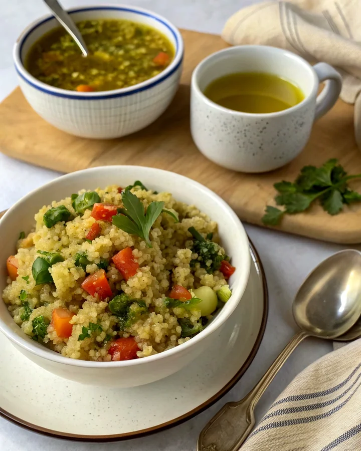 Parfait Fiesta de Quinoa : Une explosion de saveurs saine