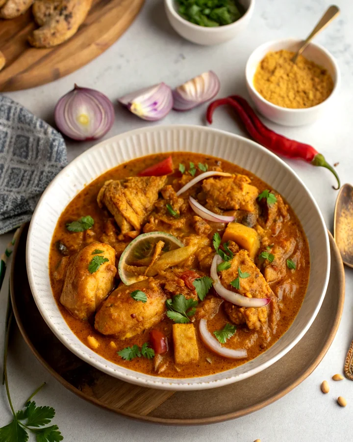 Parfait Curry de poulet maison savoureux