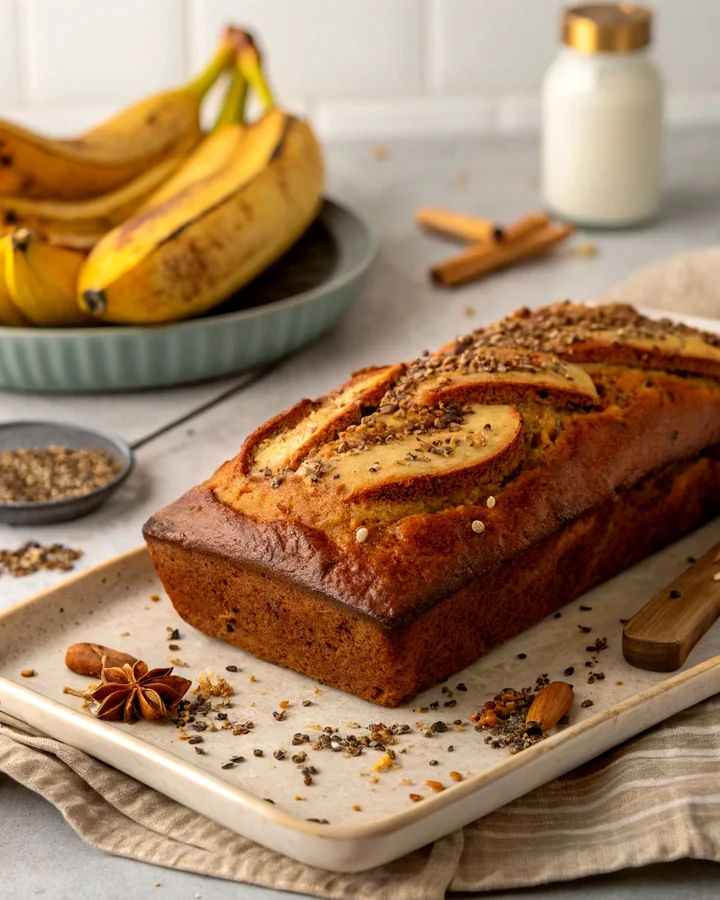Parfait Pain aux bananes épicé et fantaisiste
