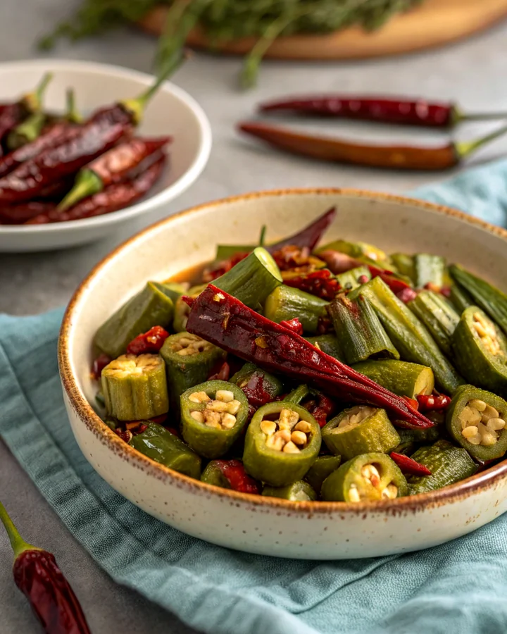 Parfait Okra marinée du Sud : un croquant savoureux !