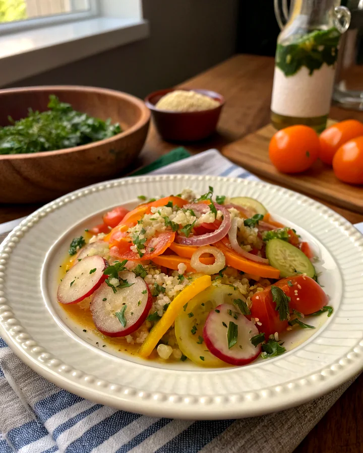 Parfait Pickles de légumes croquants au goût festif