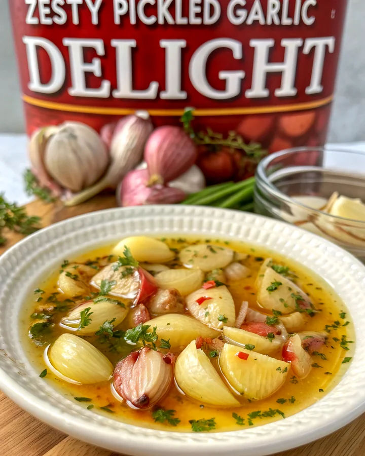 Parfait Cornichons à lail piquant : un croquant savoureux