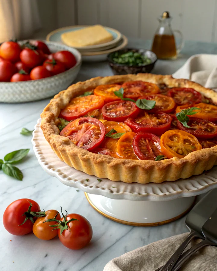 Parfait Tarte aux tomates ensoleillées : un délice du Sud