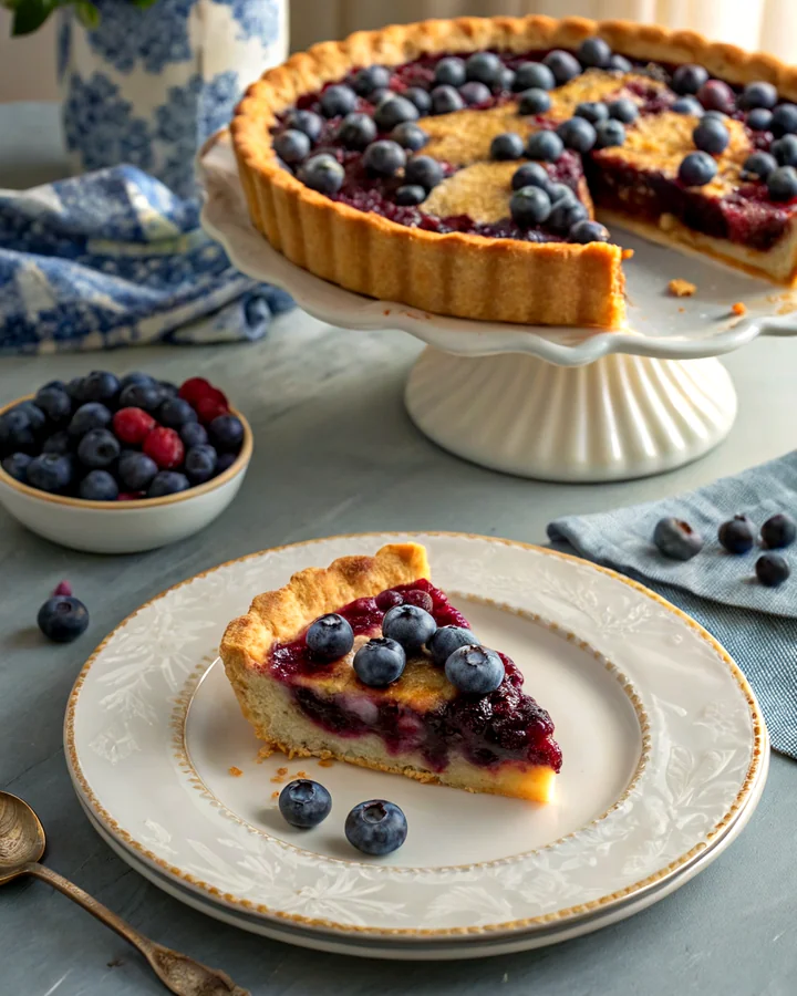 Parfait Tarte aux myrtilles intemporelle : un délice