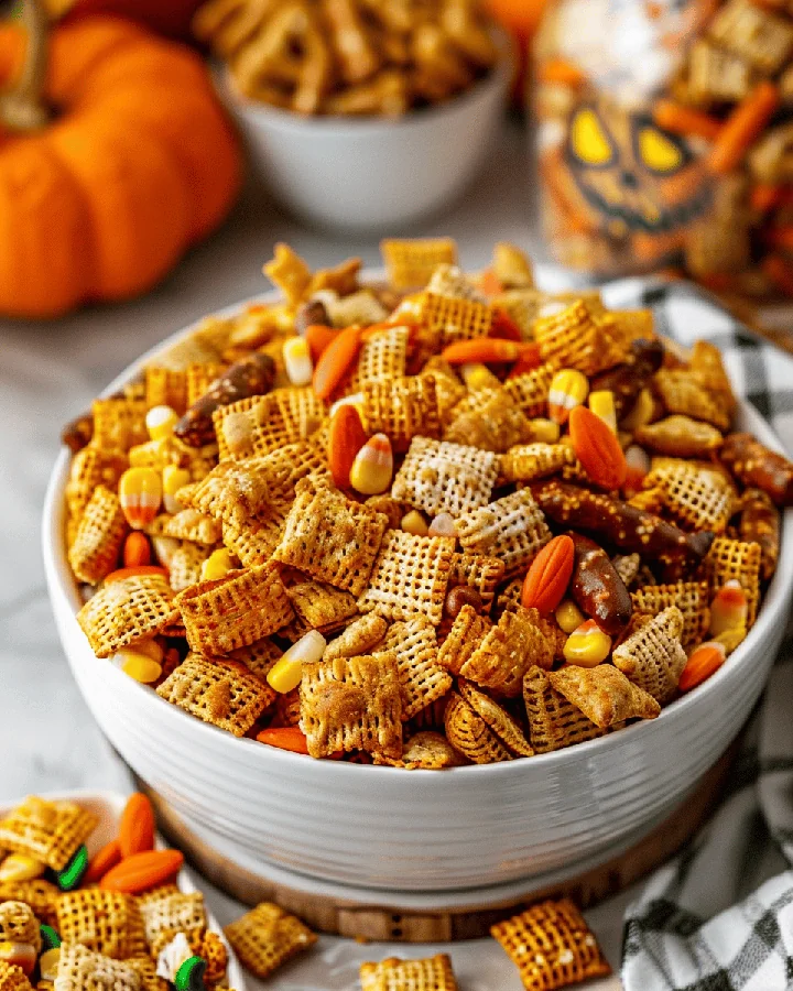 Parfait Délice de Chex Mix dHalloween irrésistible