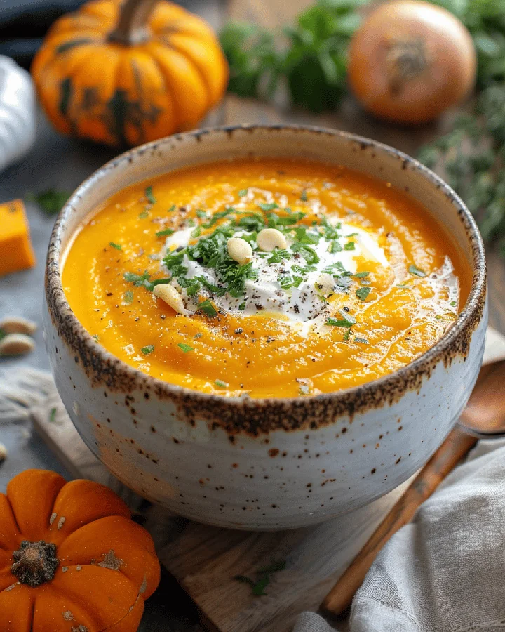 Parfait Soupe de potiron dautomne : un délice réconfortant