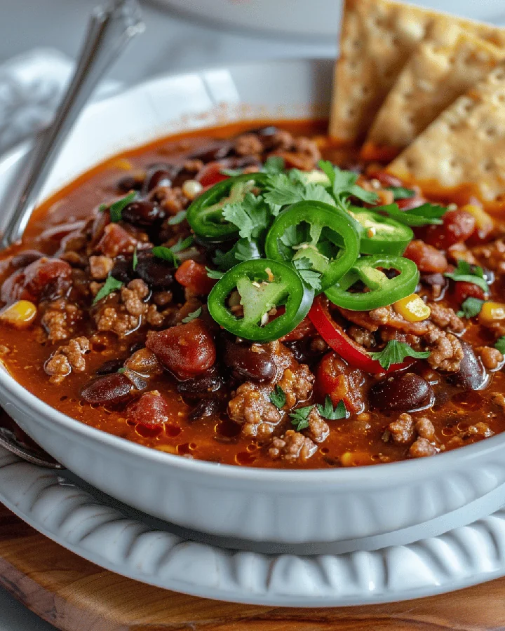 Parfait Chili Épicé Sizzling Délice