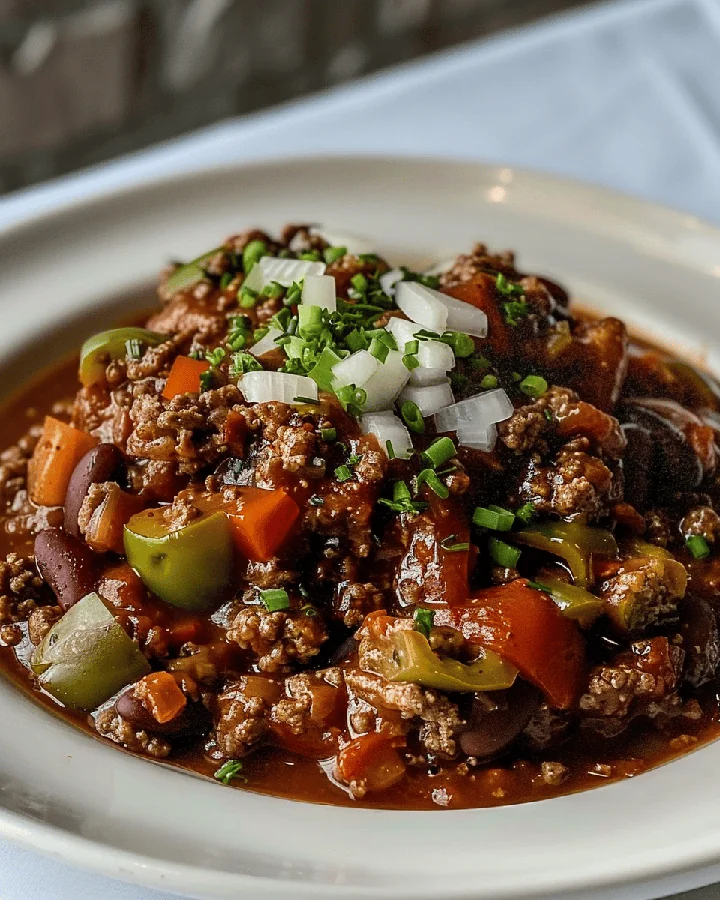 Parfait Chili réconfortant mijoté à la maison