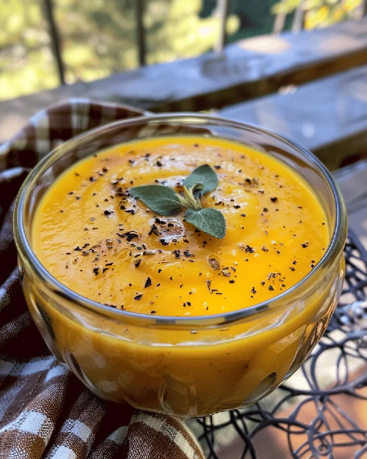 Parfait Soupe de courge butternut : un câlin dautomne