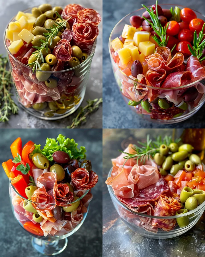 Parfait Délice de plateau antipasto : apéritif rapide et